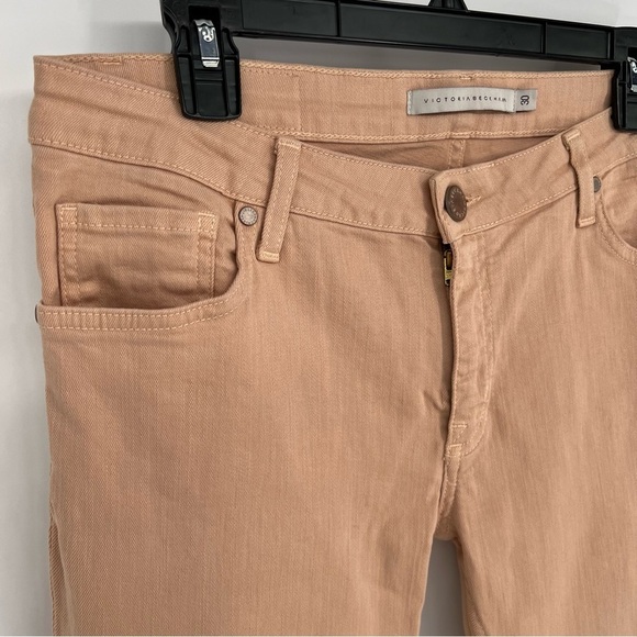 Victoria Beckham Light Pink‎ Blush Denim Jeans - Picture 5 of 15